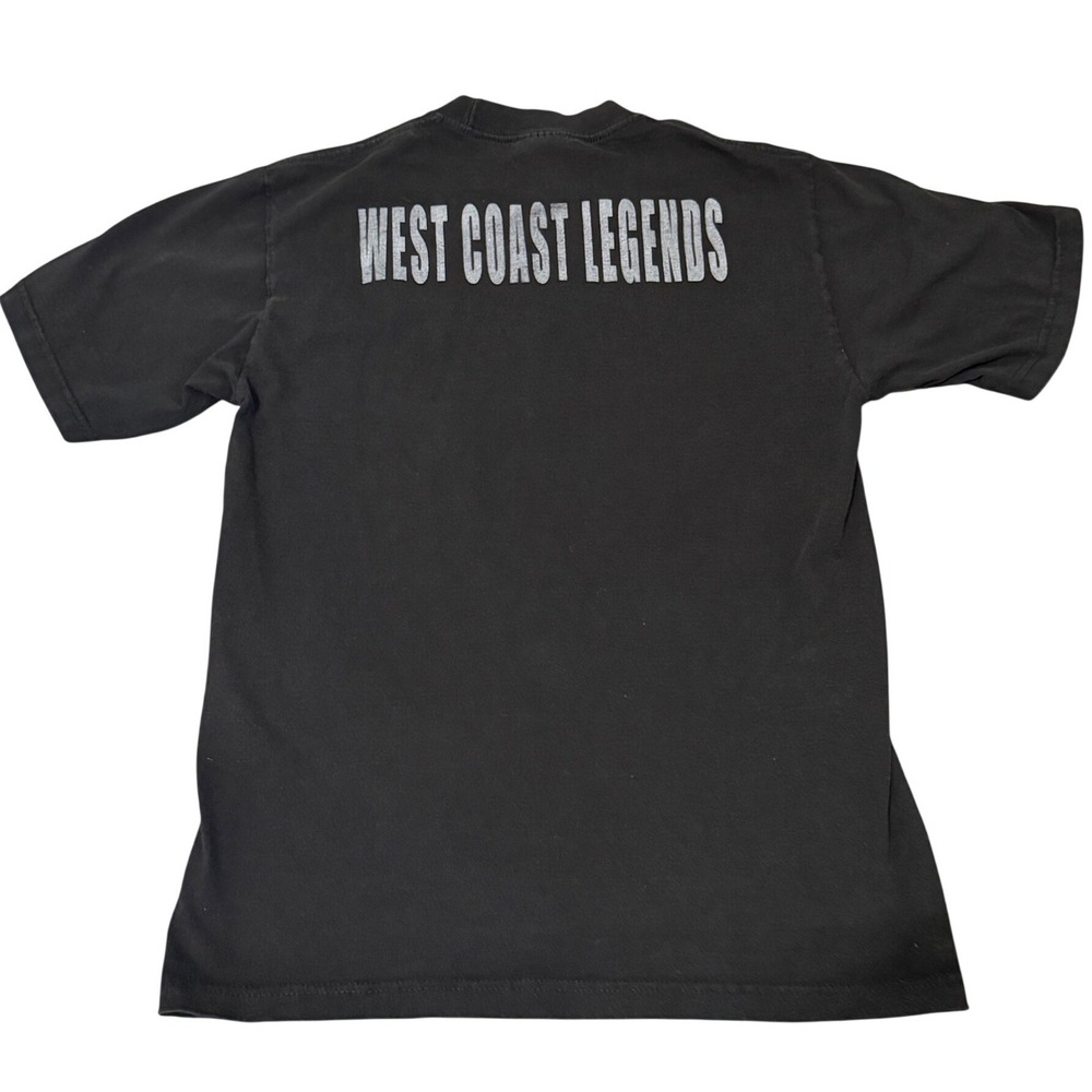Pro Team West Coast Legend Shirt Men Medium Tupac Snoop Dogg Nipsey Hussle Black - Picture 6 of 6